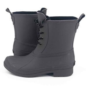 Chooka Women's Eastlake Rain Duck Combat Boots Size 6 Grey Gray
